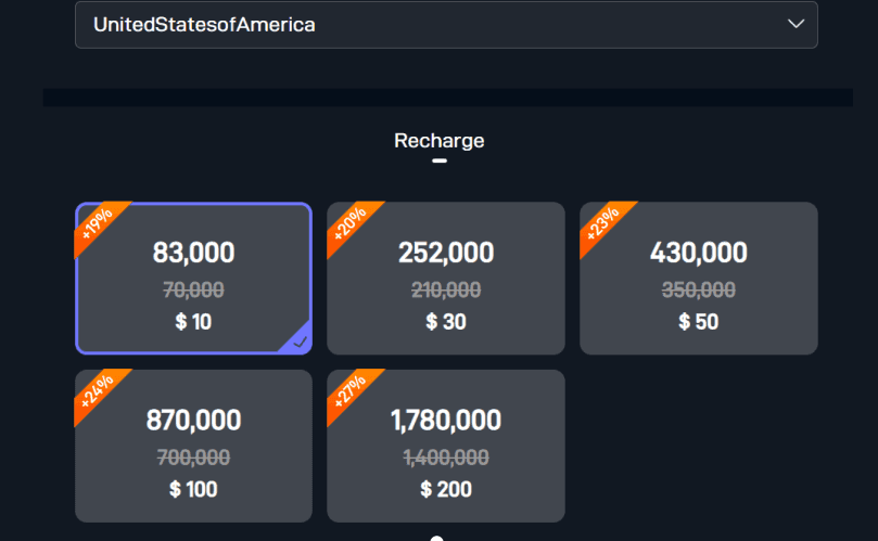 Poppo Live promotional offer screen showing discounted coin packages and special pricing
