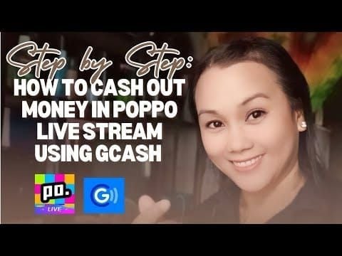 Poppo Live payment screen showing GCash and other local Asian payment options