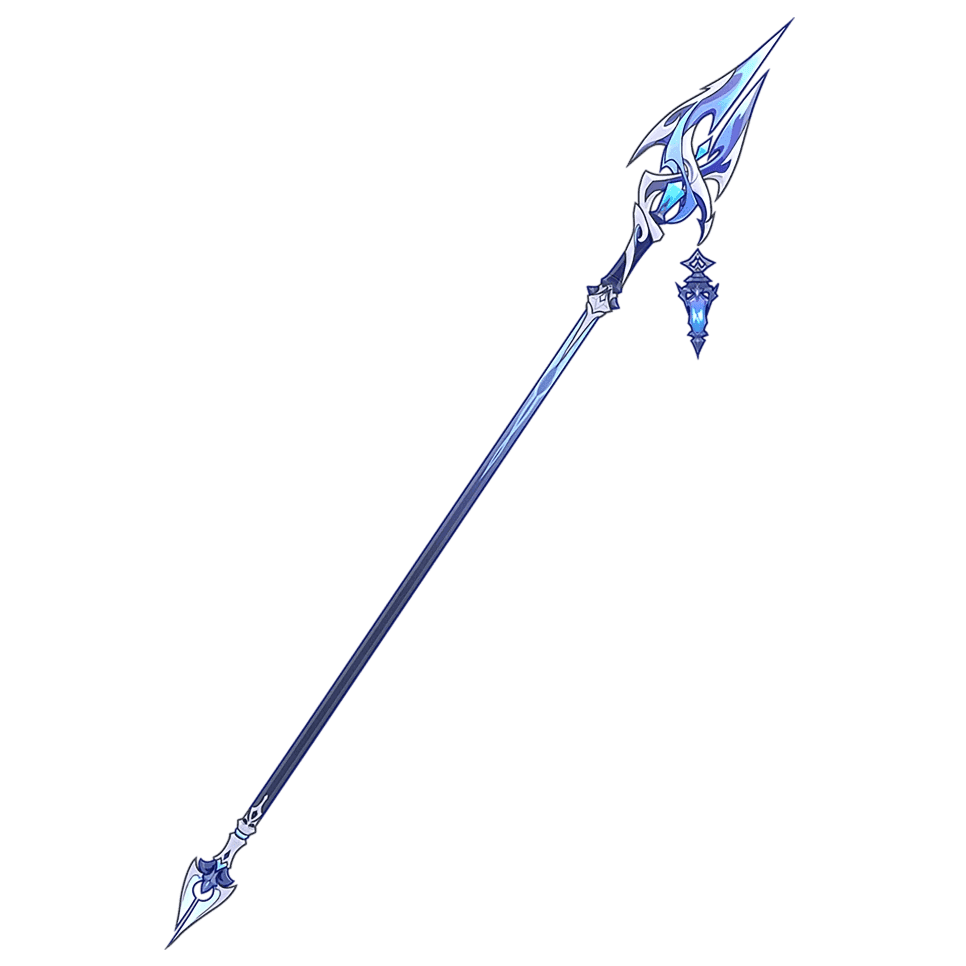 Bloodsoaked Ruins signature polearm weapon interface displaying stats and passive abilities