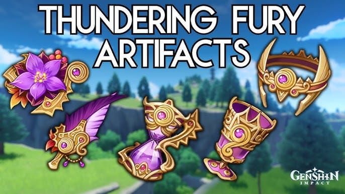 Thundering Fury 4-piece artifact set with set bonus effects