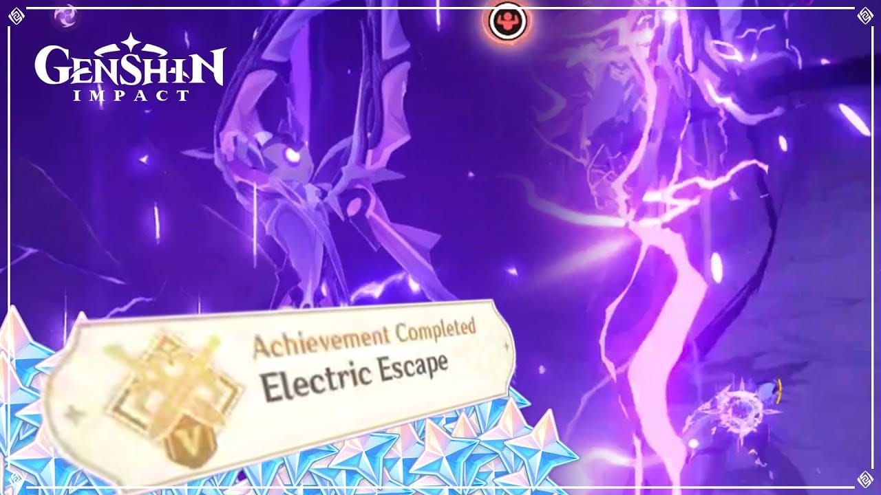 Thunder Manifestation's Electro Cage attack forming around player character