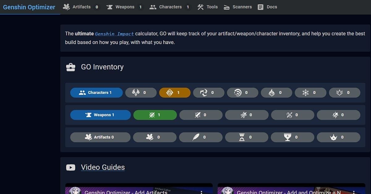 Integration workflow between HoYoLAB Battle Chronicle and third-party optimization tools