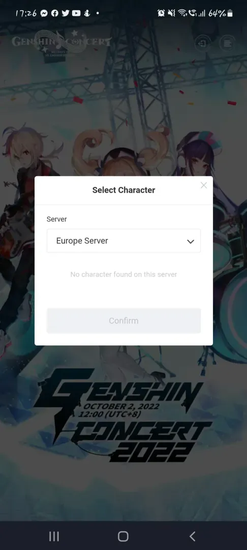 HoYoLAB account setup and Genshin Impact profile linking interface
