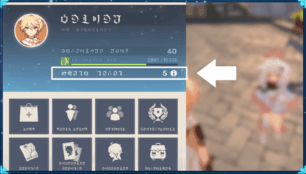 Genshin Impact World Level progression interface showing Adventure Rank requirements