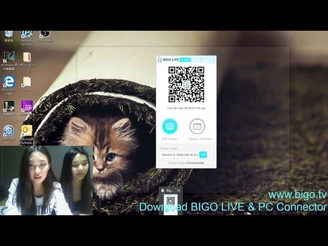 Tutorial showing BIGO Live Connector setup process for gaming streams