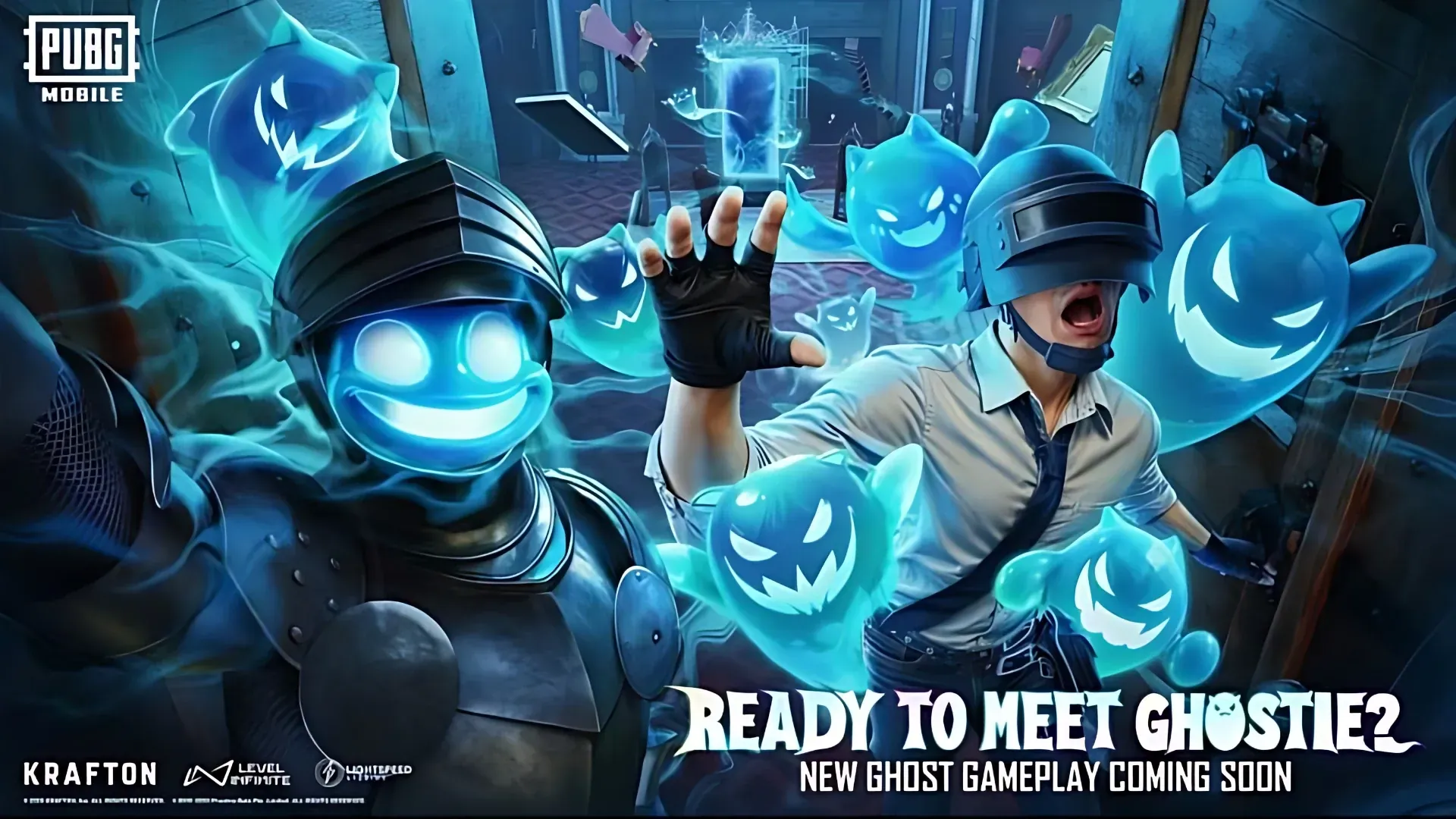 PUBG Mobile Spooky Soiree mode with Ghostie allies and special mechanics