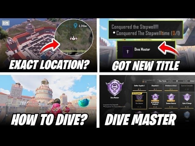 PUBG Mobile Stepwell POI showing vertical combat zones and unique Indian architecture