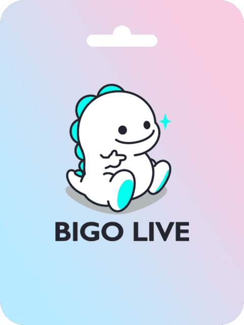 BIGO Live gift card interface for friend top-up