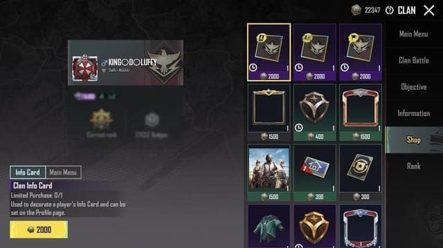 PUBG Mobile mission tracking interface displaying active objectives and progress