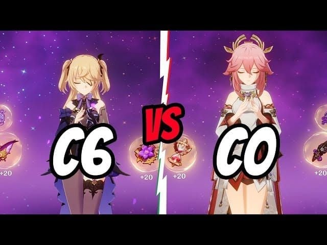 Performance comparison between Yae Miko and Fischl in Spiral Abyss