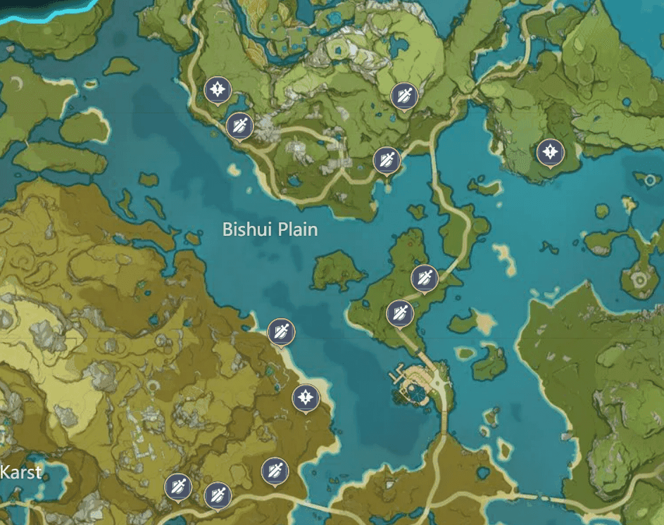 Genshin Impact random event screenshot showing EXP reward