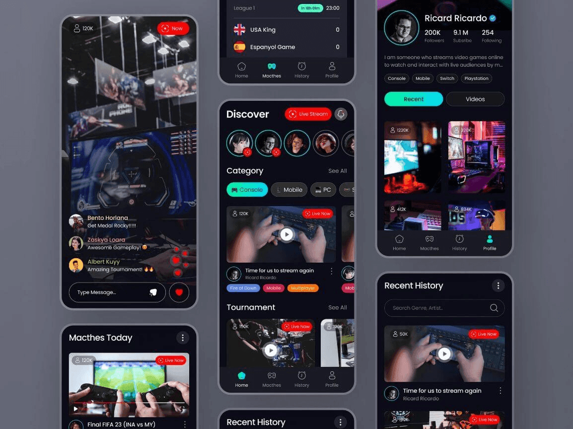 Annotated guide to Poppo Live profile layout with UID highlighted