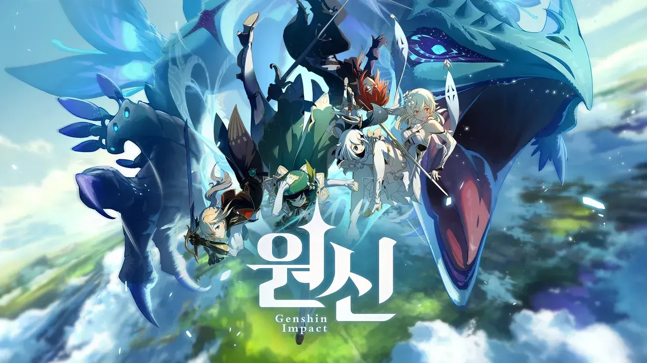 원신 PS5 버전 게임플레이 화면 - 듀얼센스 컨트롤러와 60fps 고품질 그래픽