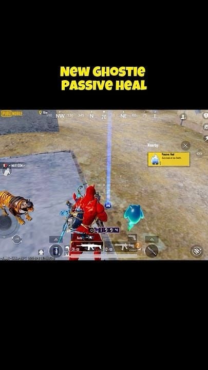PUBG Mobile Heal build guide showing recovery and revive mechanics