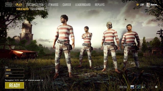 Comparison of peak and off-peak lobbies in PUBG Mobile Spooky Soirée