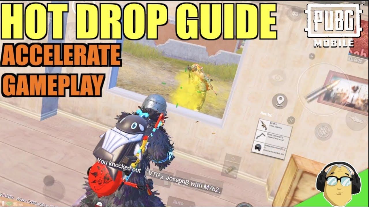 Guide to hot drops in PUBG Mobile for kills