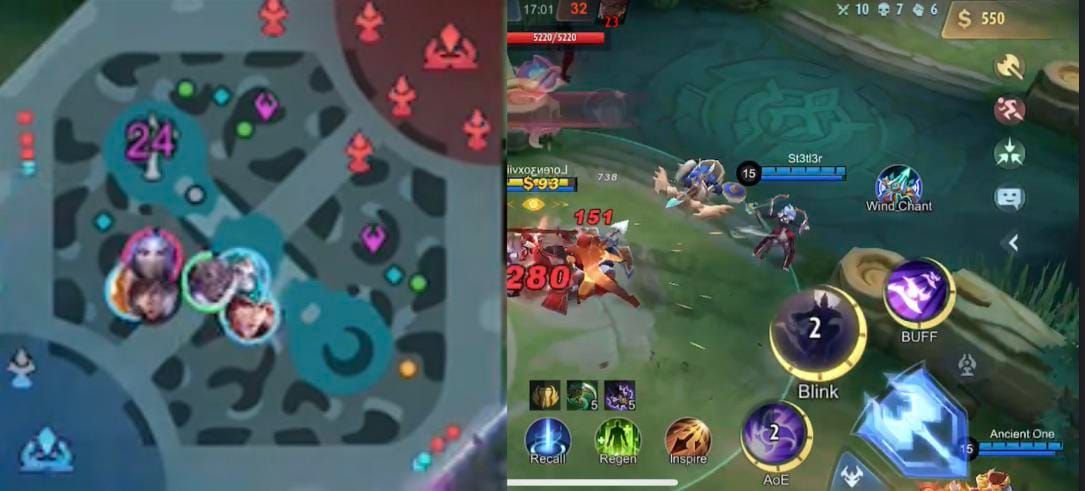 Guide to adjusting minimap size and transparency in Mobile Legends