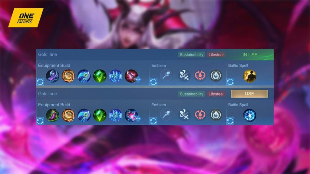 Recommended item build for Alice in Mobile Legends