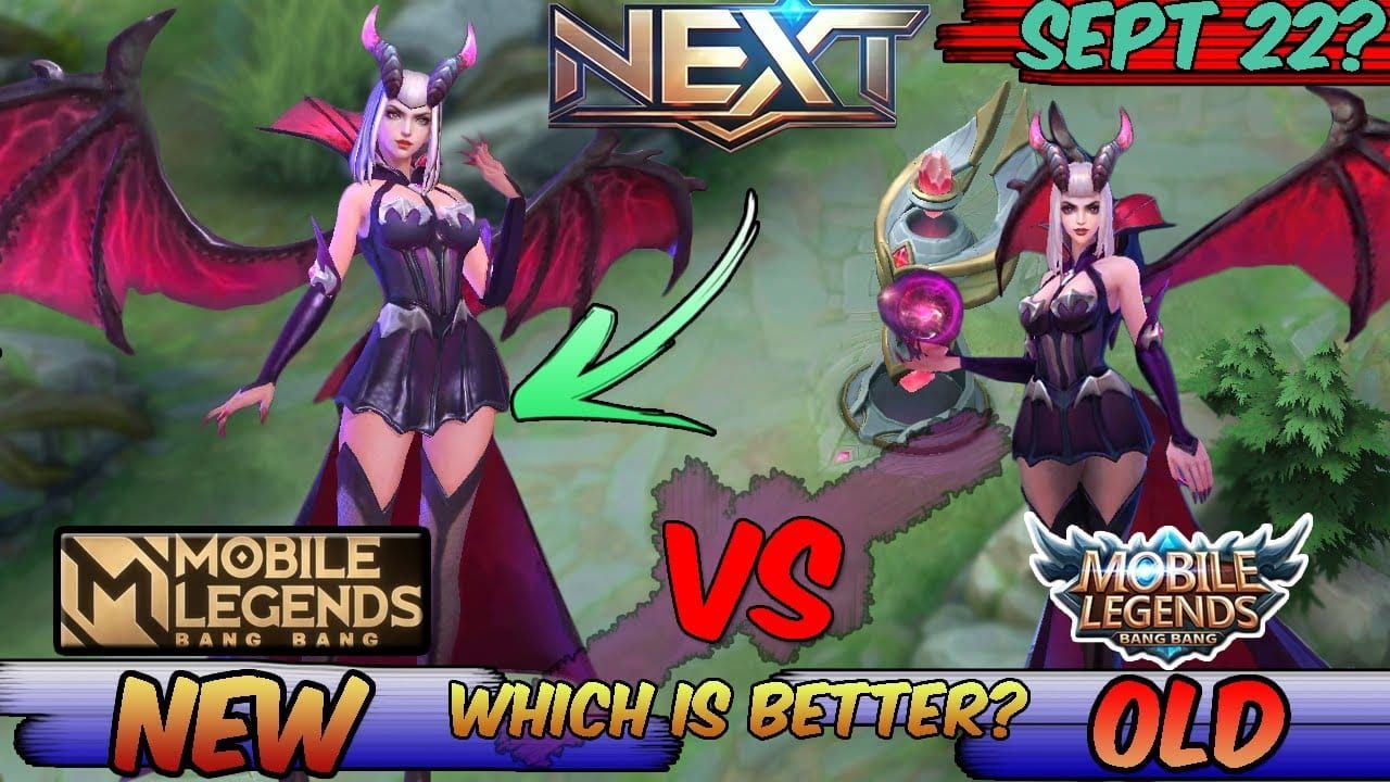 Comparison of old and new Alice abilities in Mobile Legends