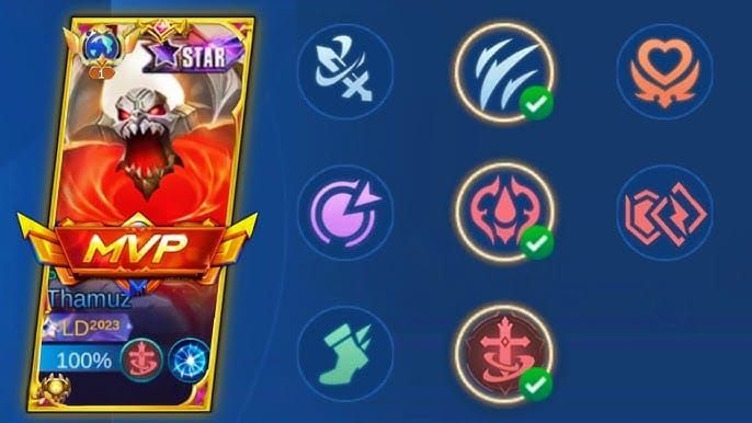 Thamuz item curve timeline in Mobile Legends