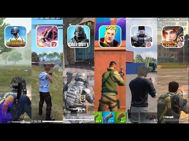 PUBG Mobile Unfail Mode Hunter close vs ranged attack comparison