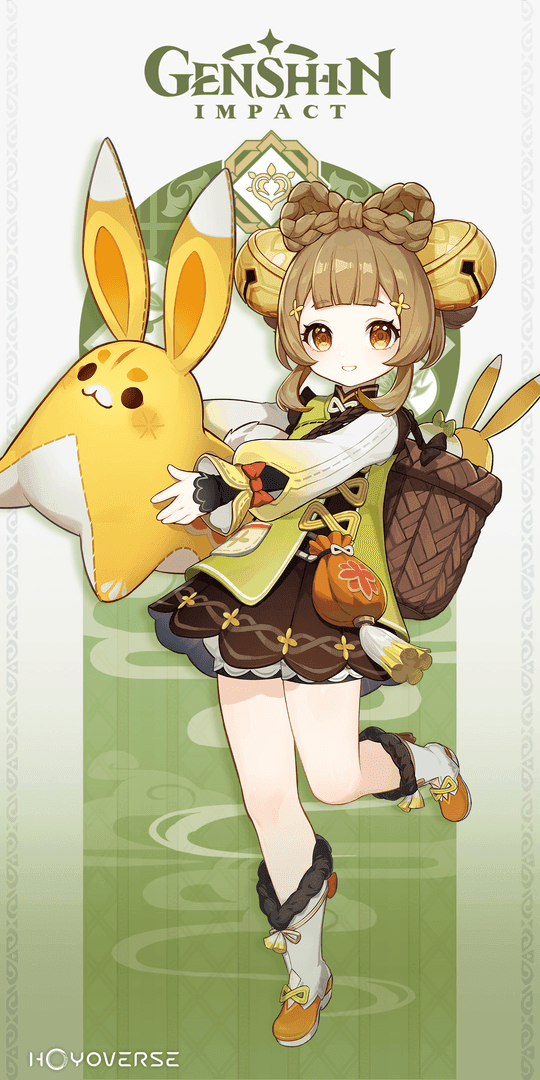 Yaoyao character model in Genshin Impact