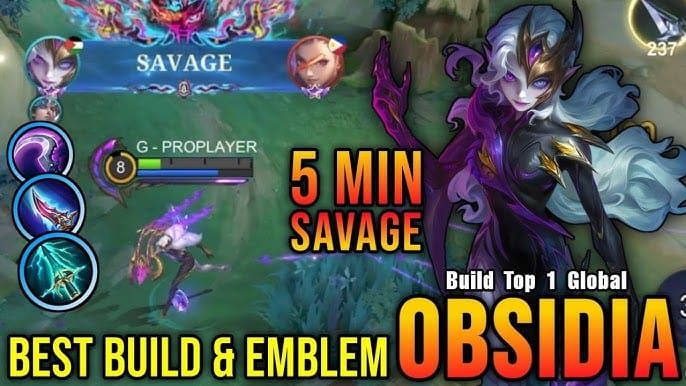Obsidia core item build in Mobile Legends