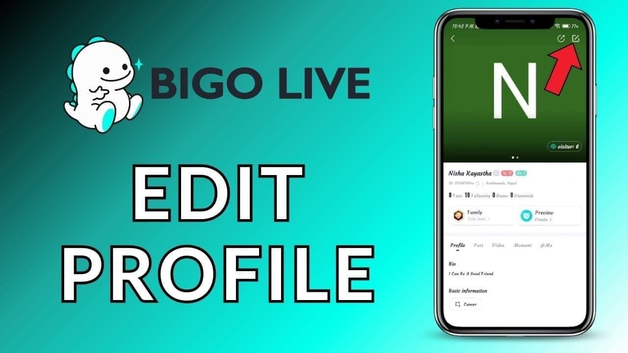 Step-by-step guide to finding BIGO ID on mobile