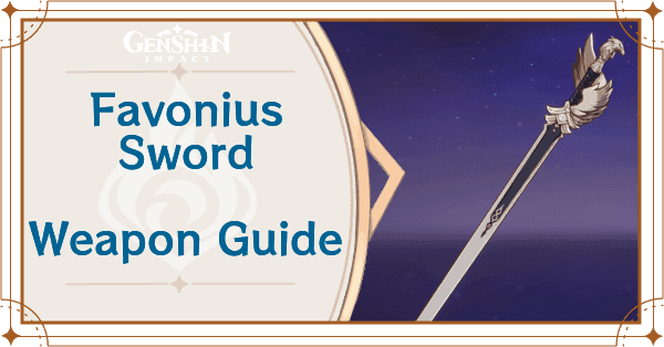 Guide image of Favonius Sword energy particles in Genshin Impact
