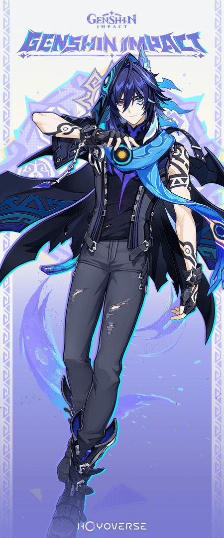 Ororon character model in Genshin Impact for event teams