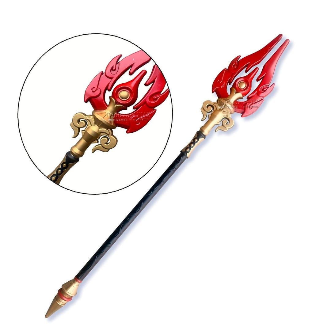 Staff of Homa polearm weapon stats in Genshin Impact
