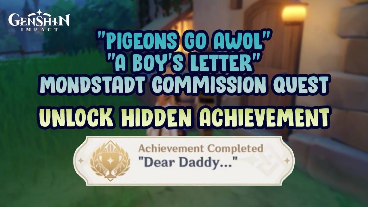 Guide for Genshin Impact Pigeons Go AWOL commission