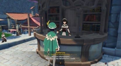 Katheryne NPC in Mondstadt from Genshin Impact