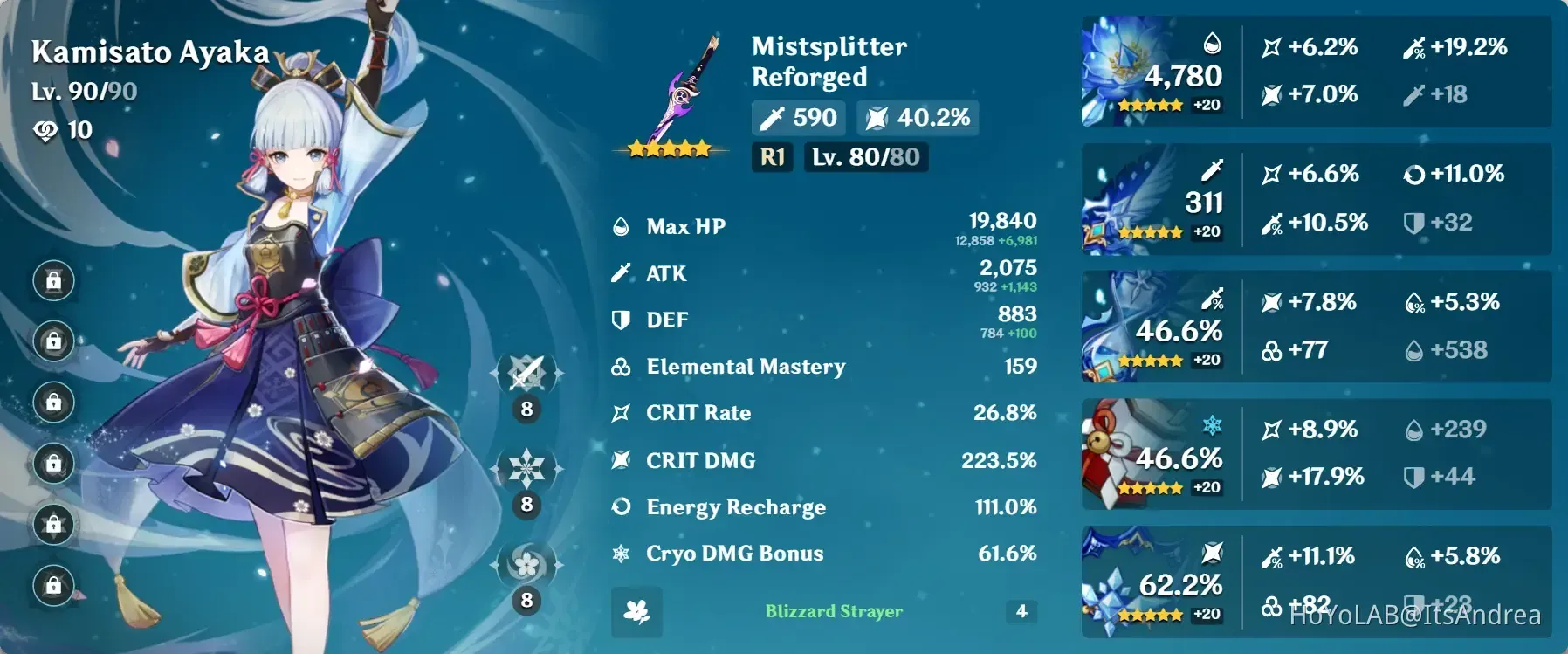 Tighnari build in Genshin Impact