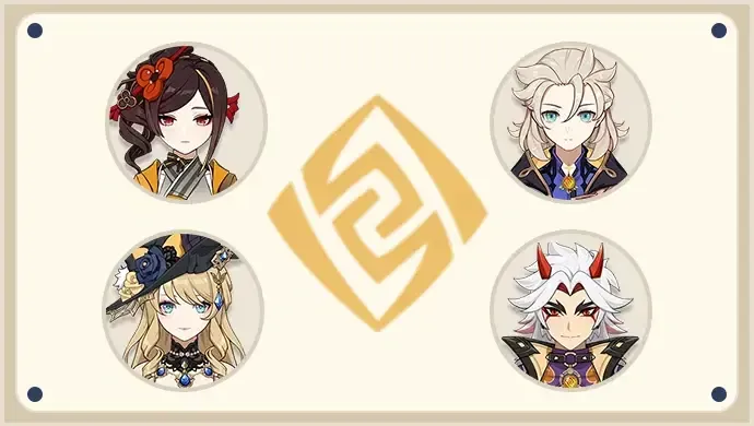 Genshin Impact tier comparison of Zhongli and Albedo as Geo supports.