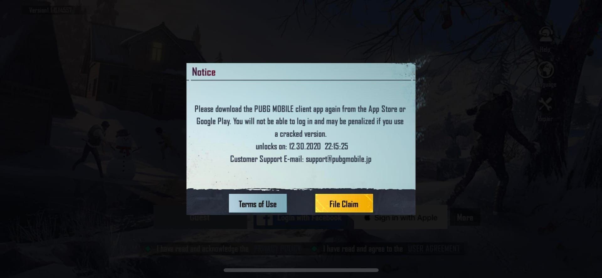 Comparison between legitimate PUBG Mobile official sources and fake scam websites