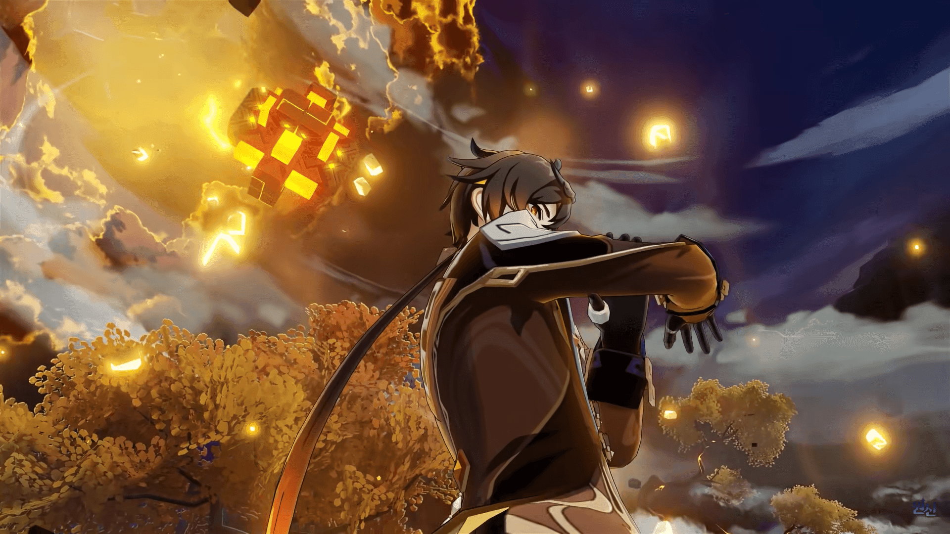 종려 원소 스킬 옥홀 방패 게임 스크린샷