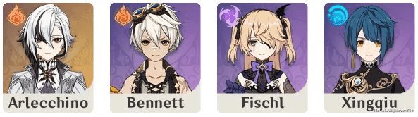 아를레키노 증발팀 스킬 로테이션 순서도