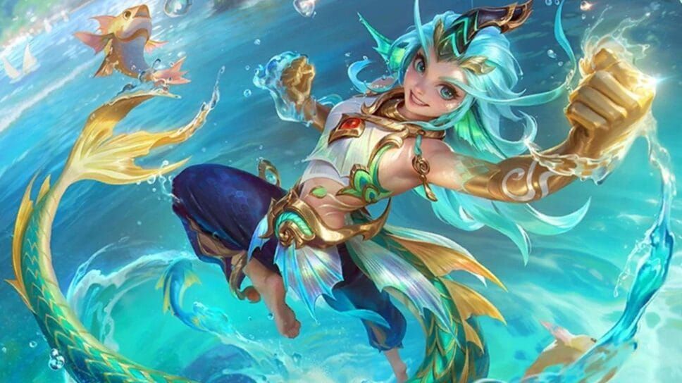 Mobile Legends Kalea character showcase displaying her roamer abilities and skills