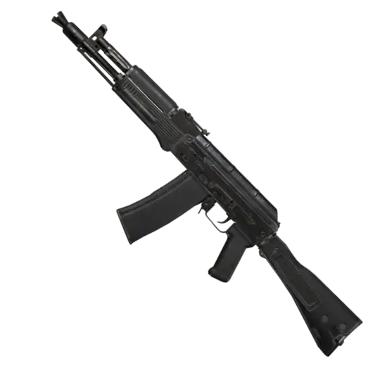 Arena Breakout AK102 assault rifle with modification interface showing attachment options