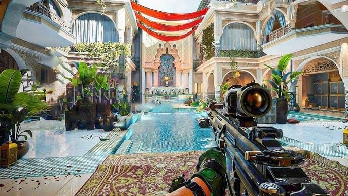 Delta Force: Hawk Ops gameplay screenshot showing high-quality graphics and visual effects