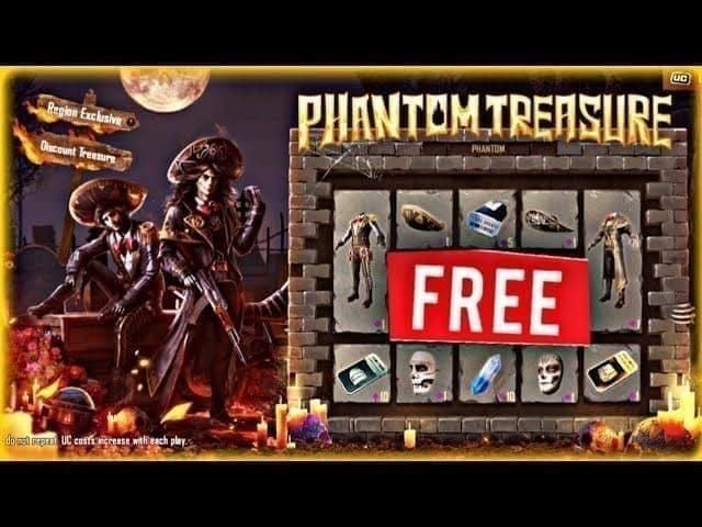 PUBG Mobile Ghost Crates and King's Crates phantom treasure in Wraithmoor Mansion