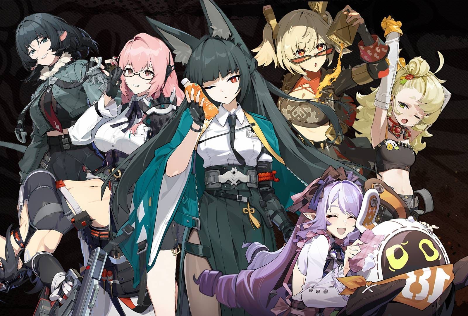 Optimal Anomaly team composition featuring Yuzuha, Miyabi, Vivian, and Robin in Zenless Zone Zero