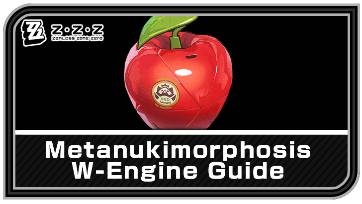 Metanukimorphosis signature W-Engine for Yuzuha showing stats and passive effects