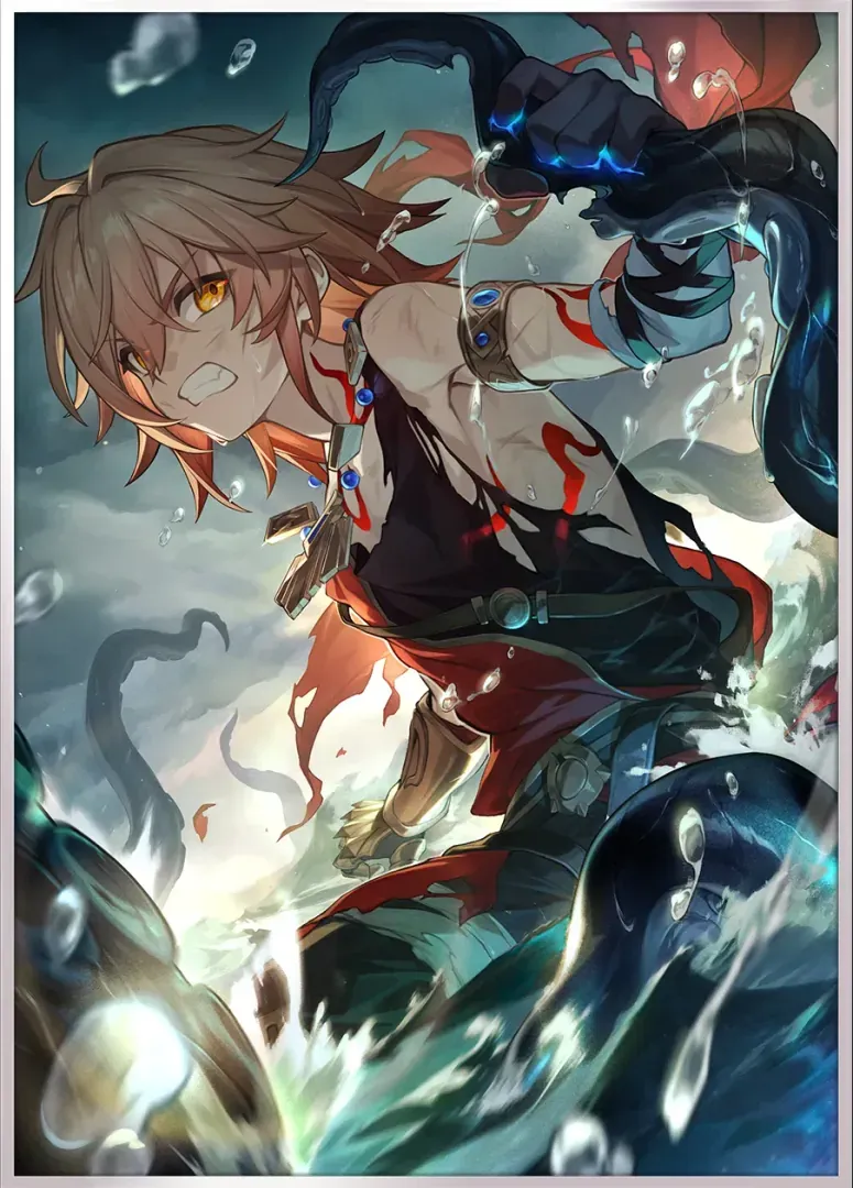 스타레일 단항 전용 5성 광추 죽룡의 장비 정보 화면