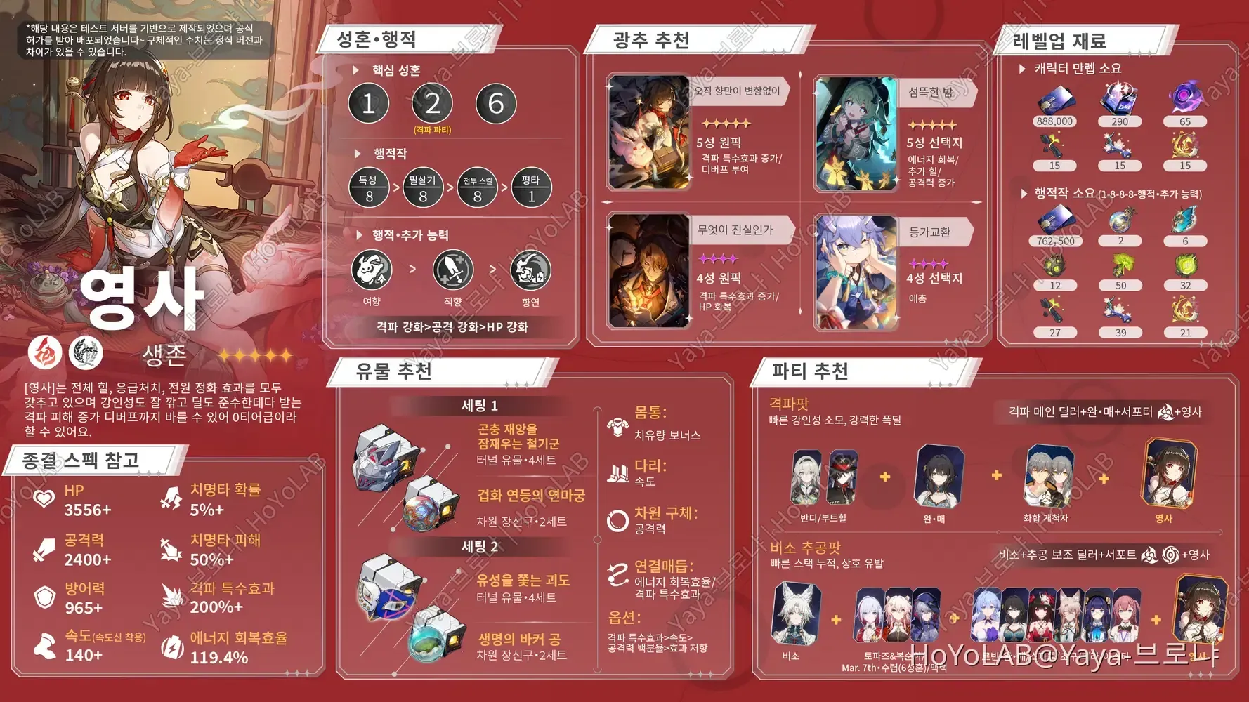 스타레일 영사 캐릭터 스킬 시전 장면