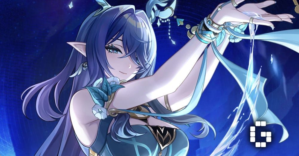 Genshin Impact Lauma character portrait showing 5-star Dendro catalyst user