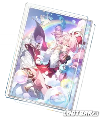 Hyacinth's signature light cone 'Long May Rainbows Adorn the Sky' with detailed stats and passive abilities
