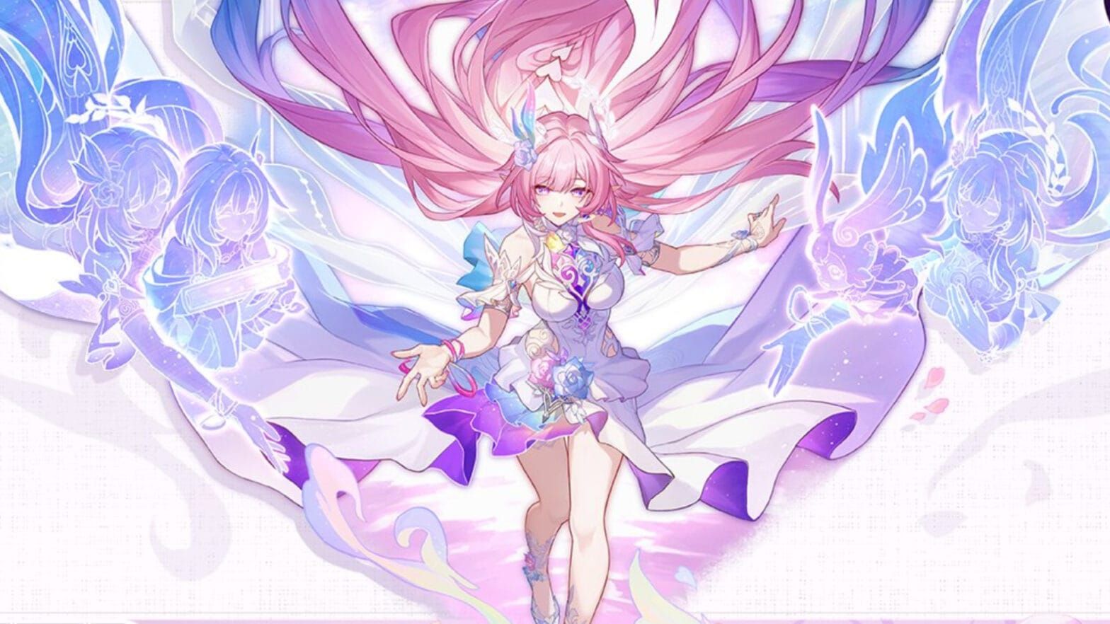 Cyrene character from Honkai Star Rail showing her appearance and basic stats