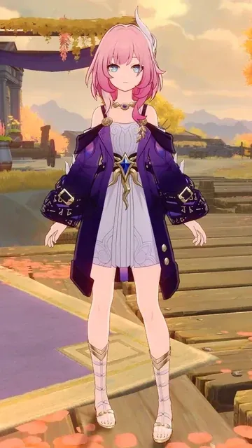 Honkai Star Rail Cyrene character showcase displaying her design and abilities